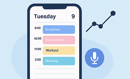 AI Planner App Interface