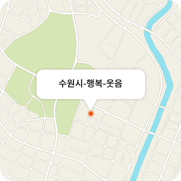 Map showing Suwon-Haengbok-Useum location
